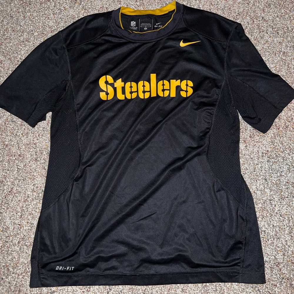 Pittsburgh Steelers Nike NFL on field apparel dri-fit shirt